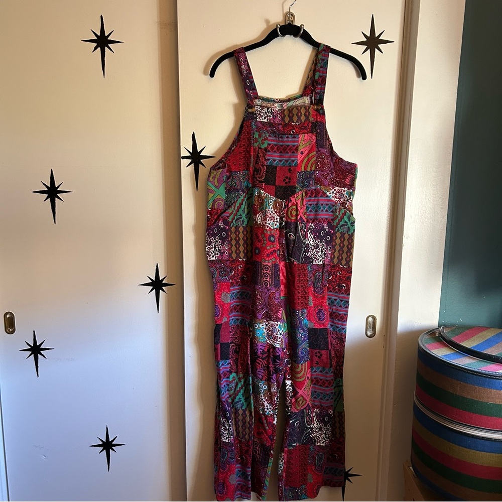 Colorful Patchwork Jumpsuit